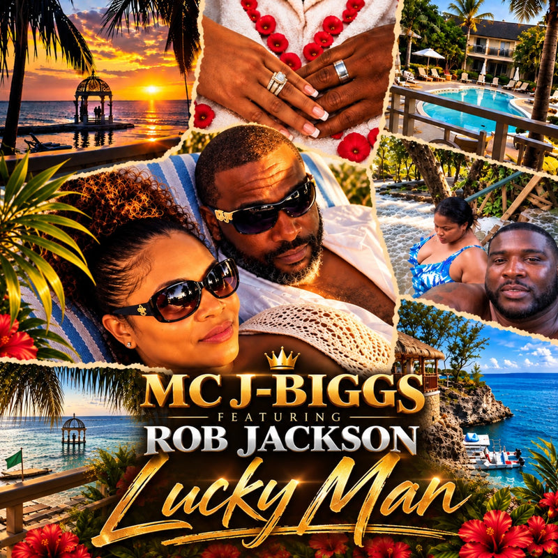 Lucky Man cover artwork for MC J-Biggs featuring Rob Jackson